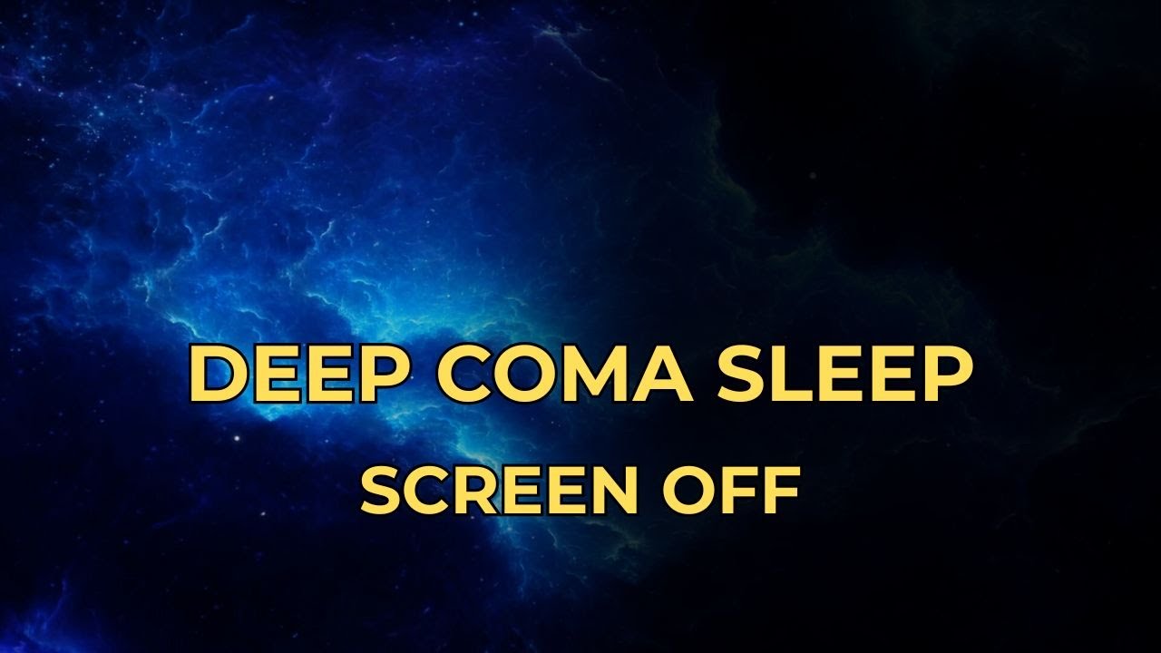 World's Most Powerful Sound 🌌 Delta Waves (Black Screen)