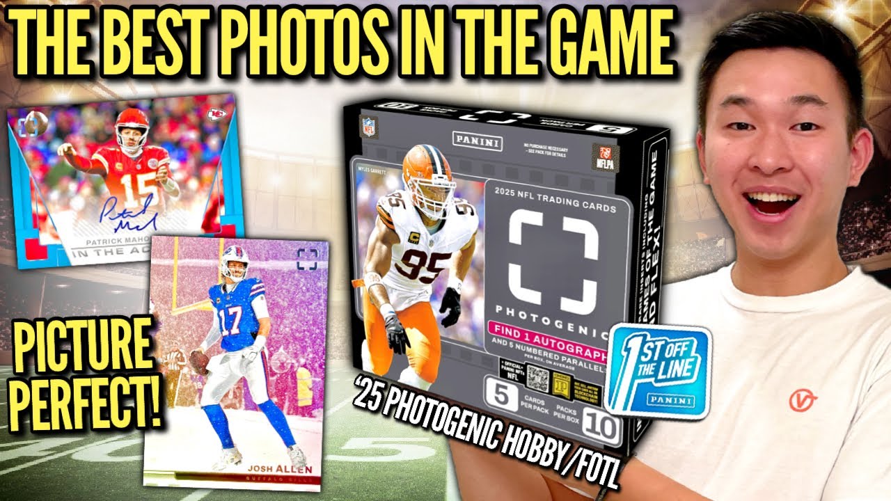 PANINI BROUGHT BACK PHOTOGENIC ONE LAST TIME! 😱🔥 2025 PhotoGenic Football FOTL Hobby Box Review