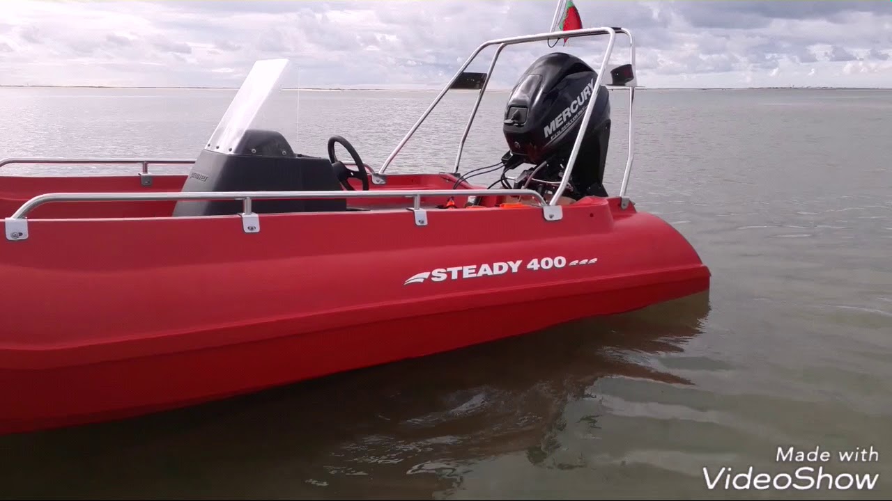 Boat steady 400 pioner + Mercury 25 cv