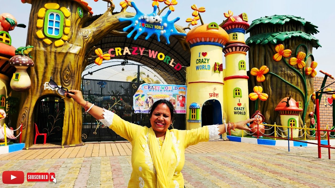 CRAZY WORLD WATER PARK 🌊🤩in GAYA bihar||ACCIDENT🤕||vishwakarma  family vlog|#waterparkgaya#gayabihar