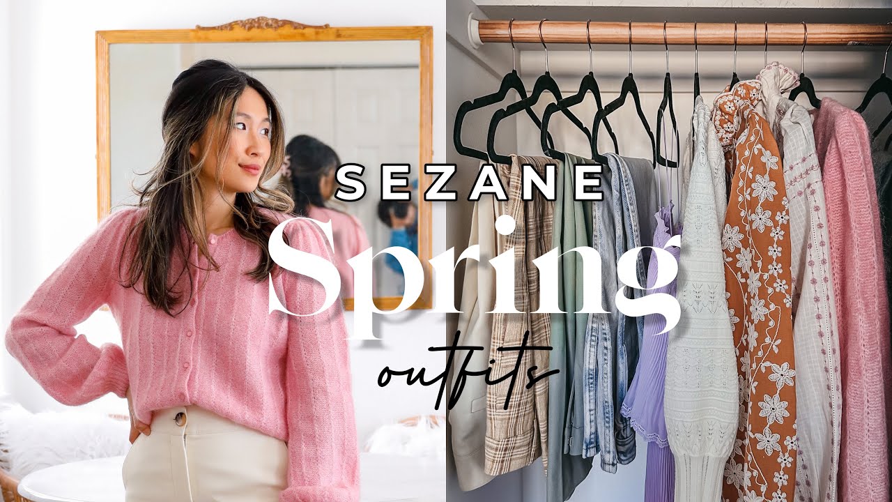 SEZANE SPRING OUTFITS | sezane spring 2023 lookbook