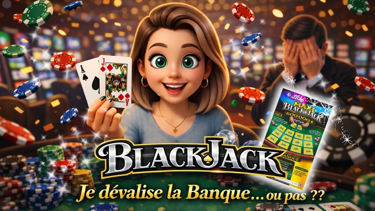 ♠️♥️ Je Dévalise la BANQUE…😱ou pas ?!?! ♦️♣️😱 BLACKJACK FDJ 🎰