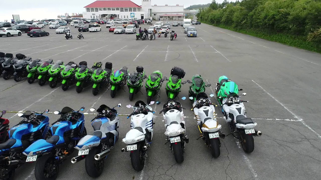 Kawasaki ZX-14R ミーティング　おまけで若洲プチミーティング