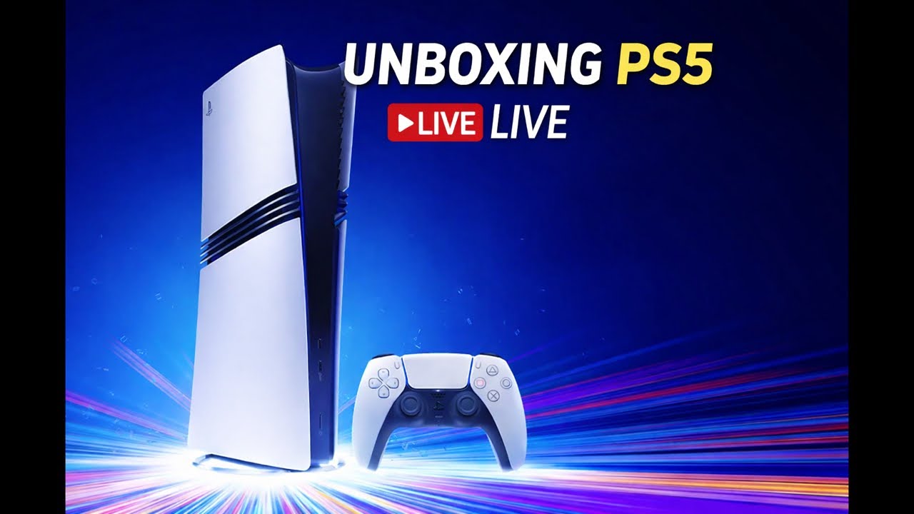 UNBOXING PS5 🔥 | First Time Setup & Gameplay LIVE