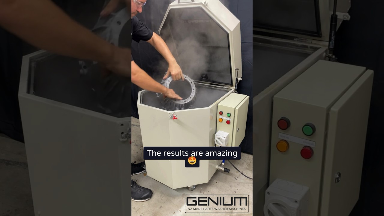 Parts Washer Machines by Genium Group &mdash; New Zealand