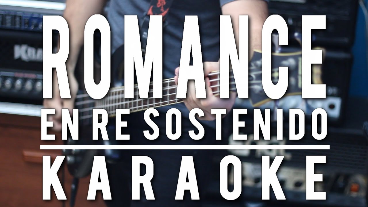 Romance en re sostenido Karaoke PXNDX - (Panda) Letra - La mejor Calidad de youtube!!