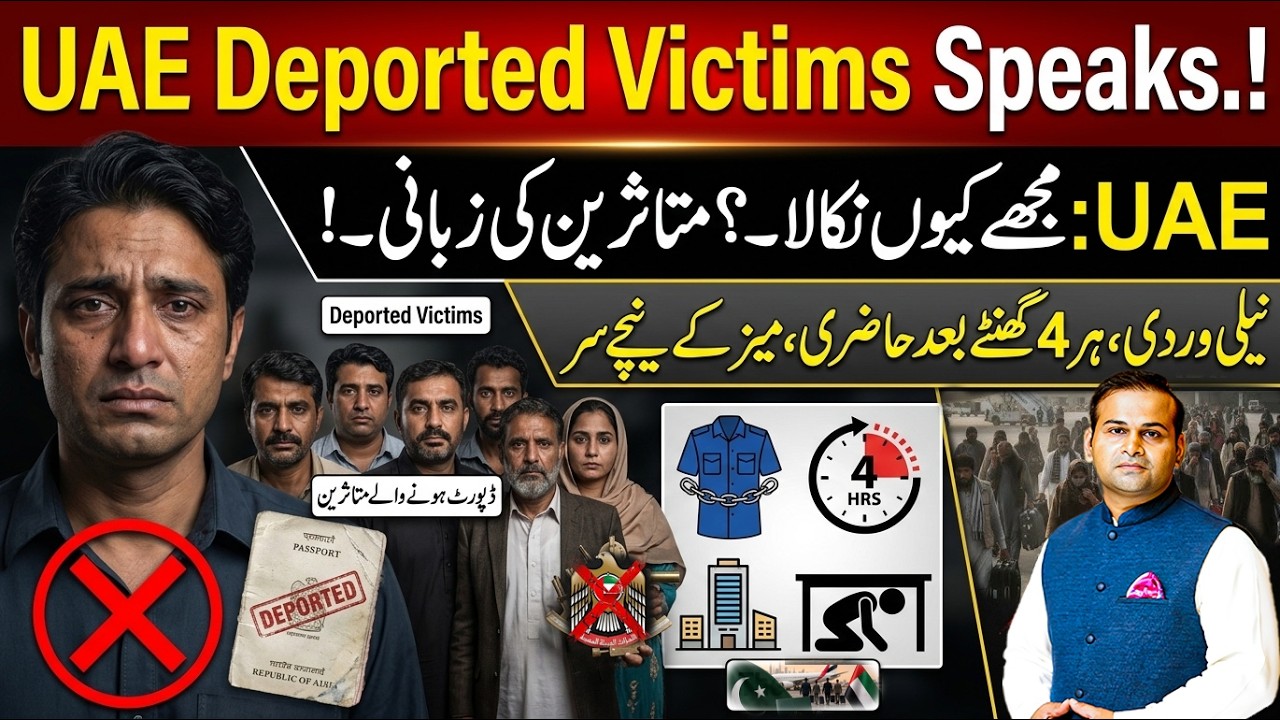 UAE Deported Victims Speaks.! | Dubai&rsquo;s Next Move | Rao Awais