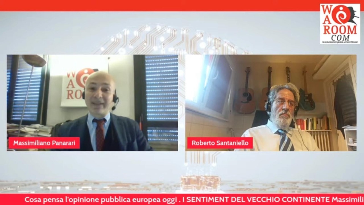 War Room COM - Massimiliano Panarari dialoga con Roberto Santaniello