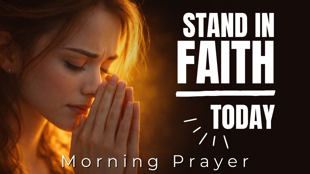 When Fear Tries to Intimidate You – Remember David and Goliath | Morning Prayer