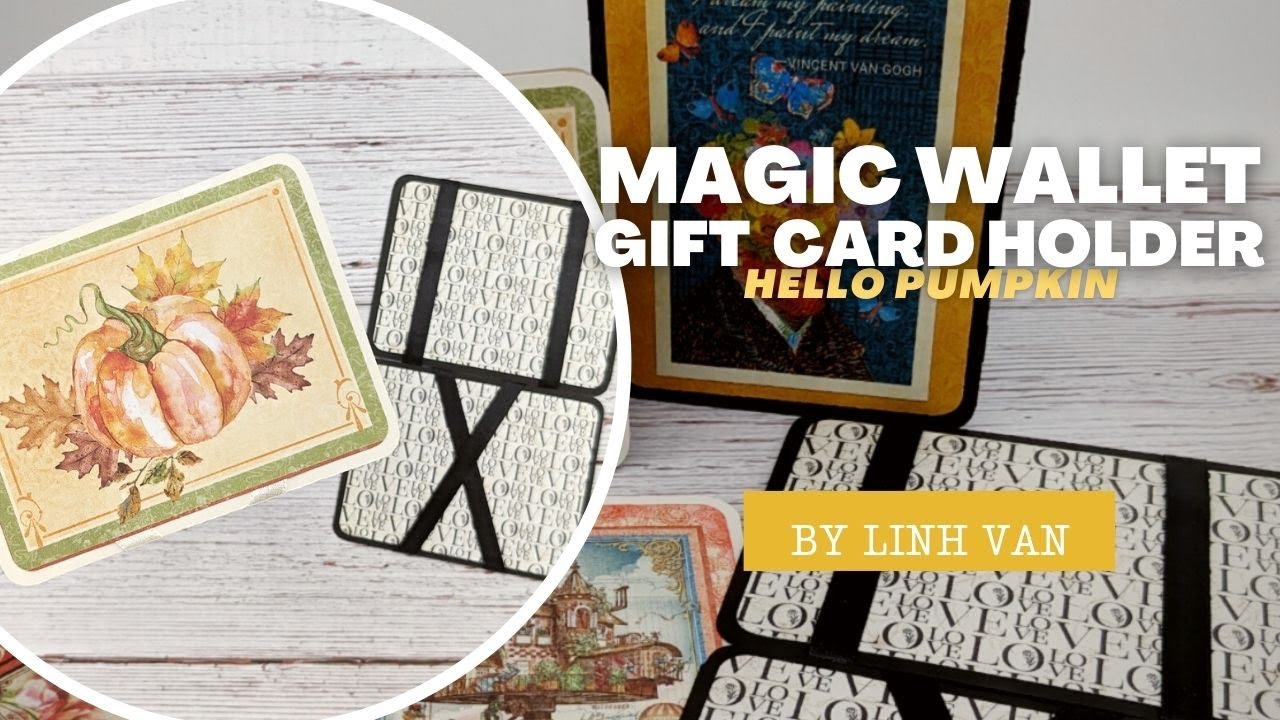 Magic Wallet Gift Card Holder Tutorial