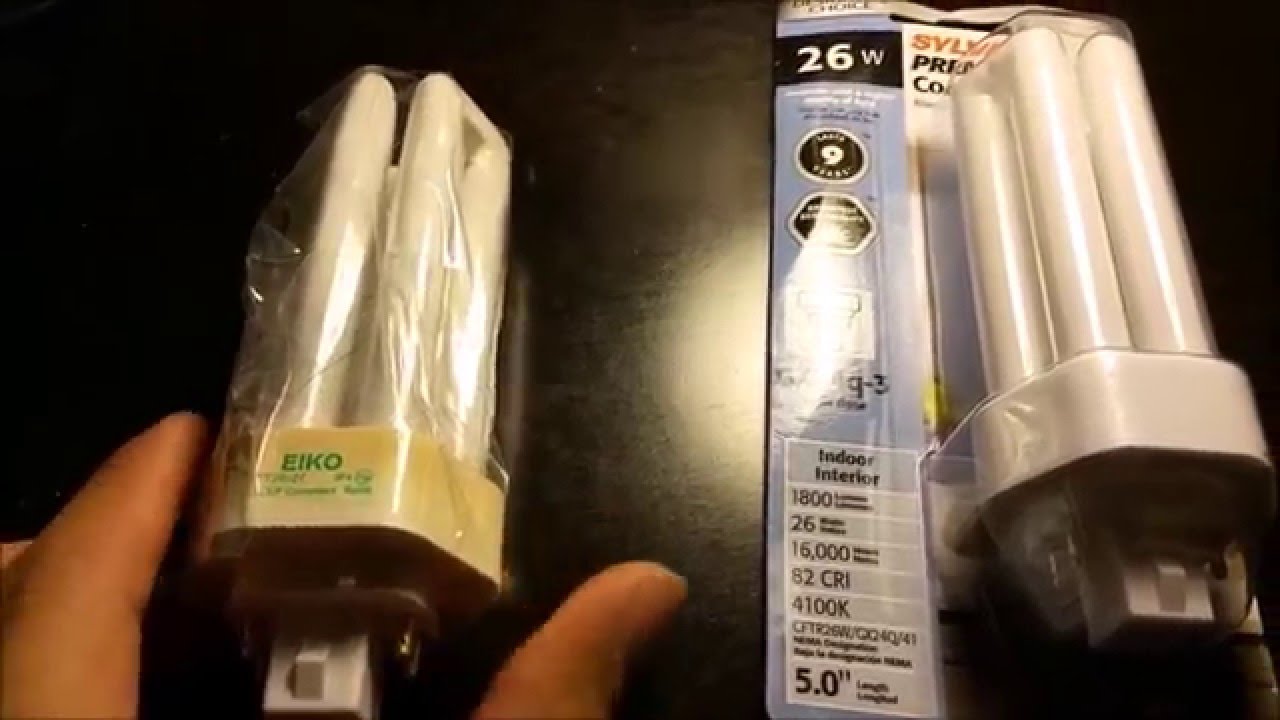 Plug In Compact Fluorescent Light (CFL) Bulb Removal