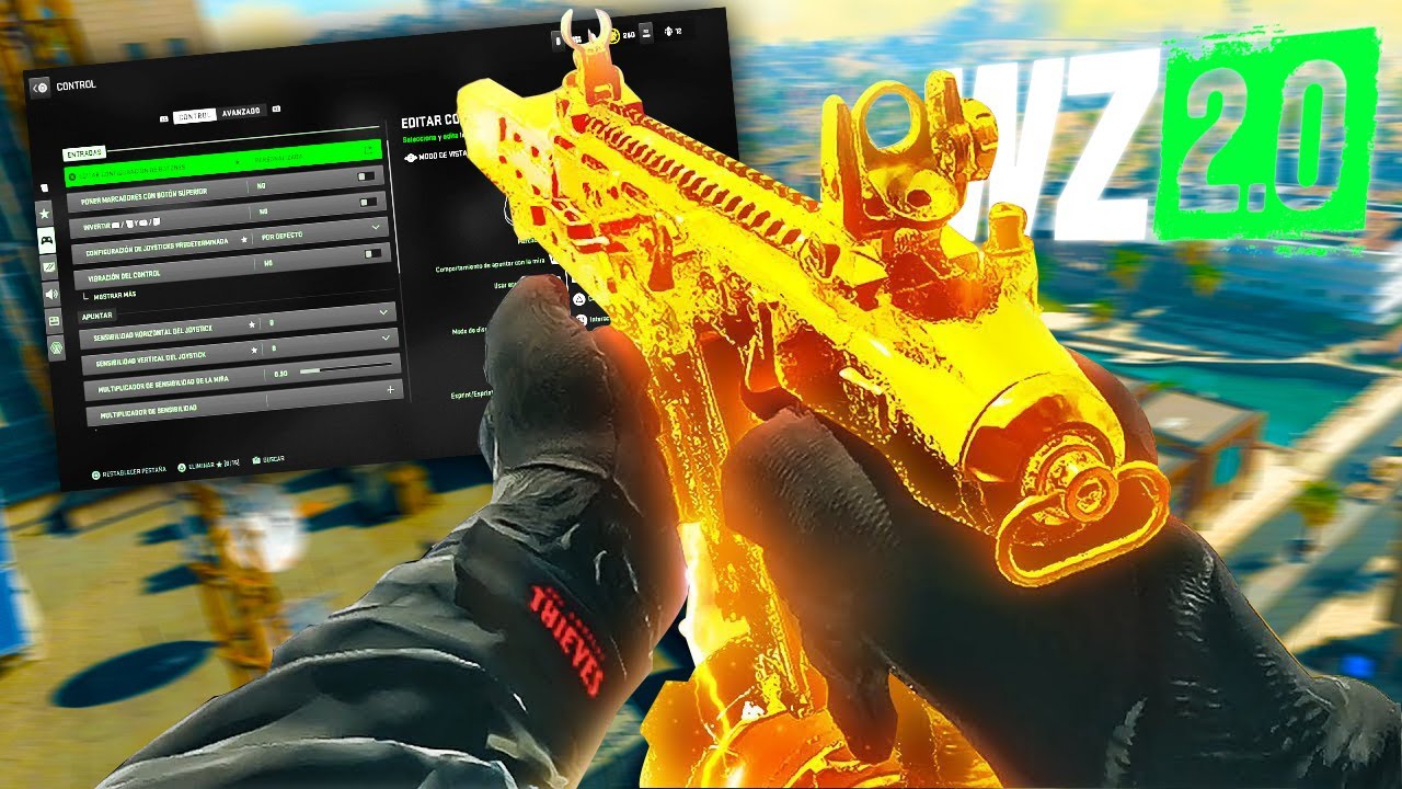 *LA MEJOR CONFIGURACION para MANDO en WARZONE 2.0* MEJOR CONFIGURACION CONSOLAS | PS4, PS5, XBOX