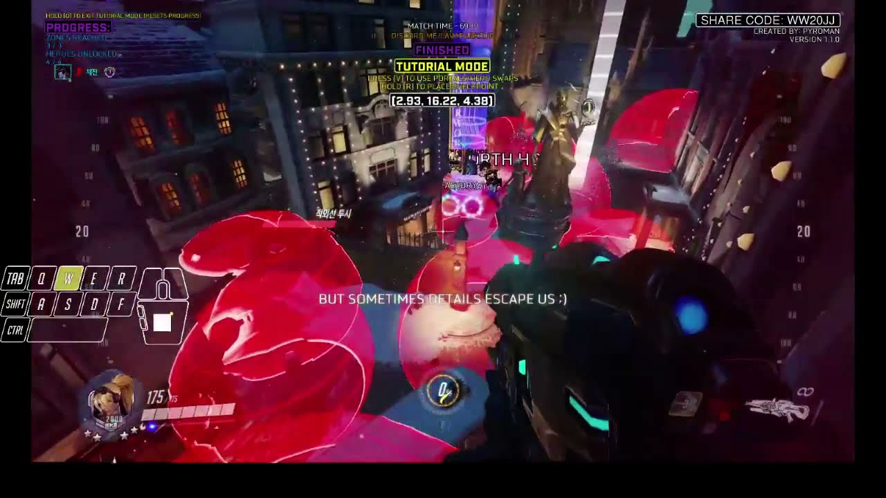 Overwatch Parkour 오버워치 방탈출 왕의길 토르 (WW20JJ)
