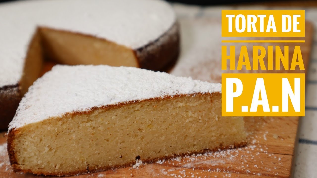 TORTA DE HARINA PAN (Harina de Maiz ) / Fácil y Rápida / Recetas Venezolanas