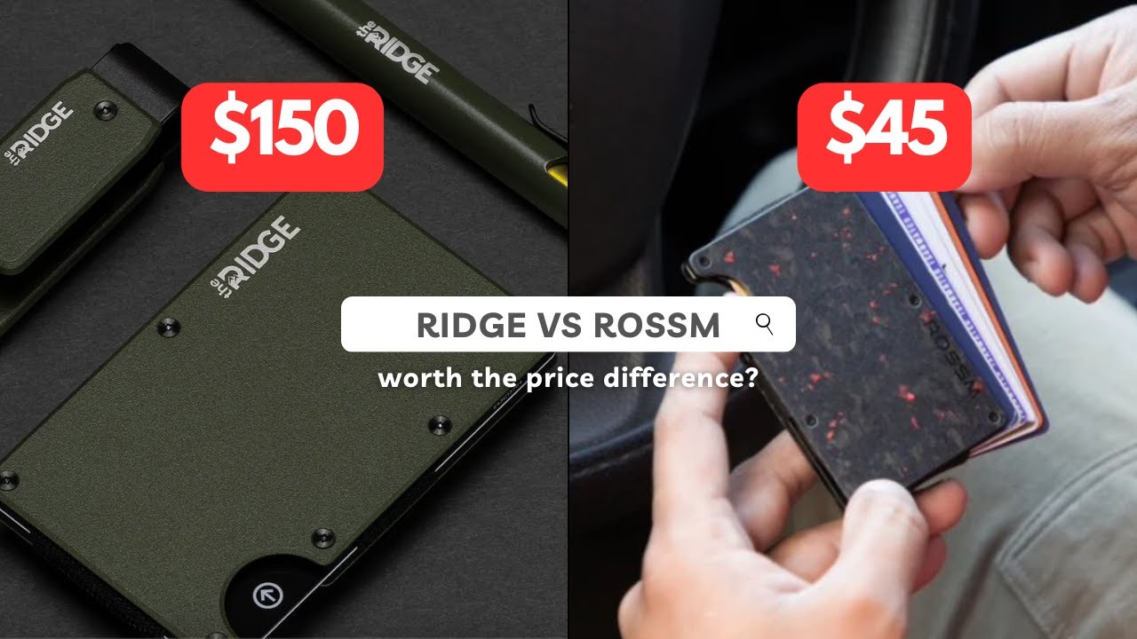 Ridge vs ROSSM: Minimalist Wallet Review and Comparison