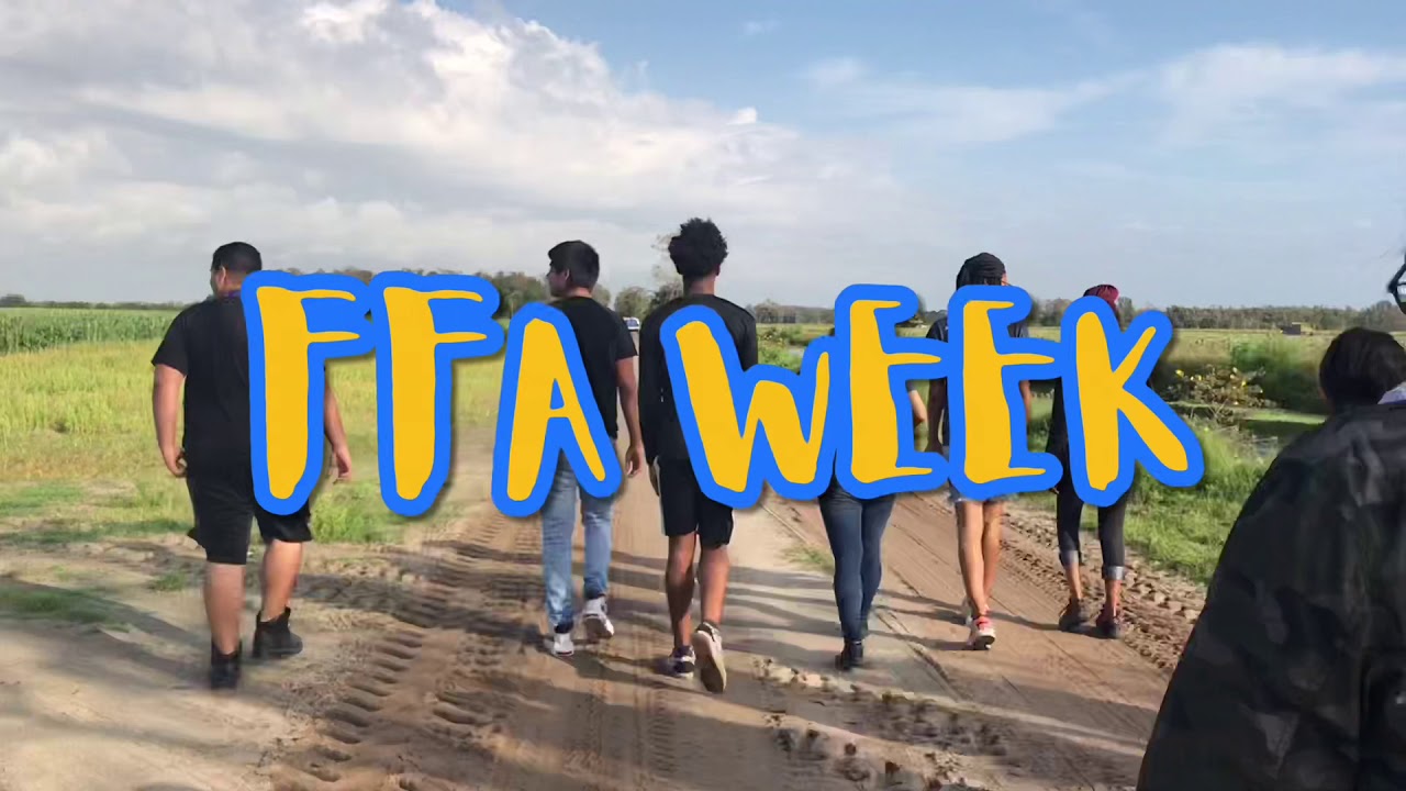 FFA Week Gleaning and Tractor Safety