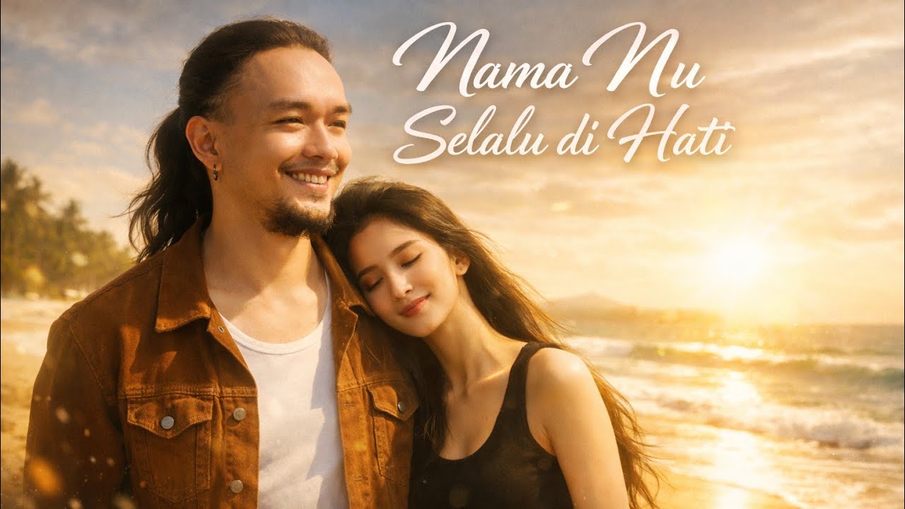NAMA MU SELALU DI HATI _SLOW ROCK MELAYU MENYENTUH HATI _surya music _(VIDEO MUSIK LYRIC OFFICIAL 