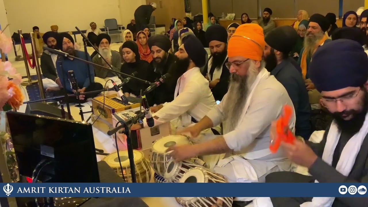 Bhai Parminder Singh Ji Australia - Canberra Samagam 2023 - Rainsabai