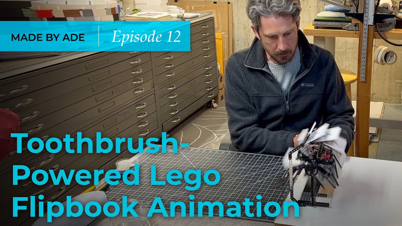 Ep12. Toothbrush-Powered Lego Carousel Flipbook Animation