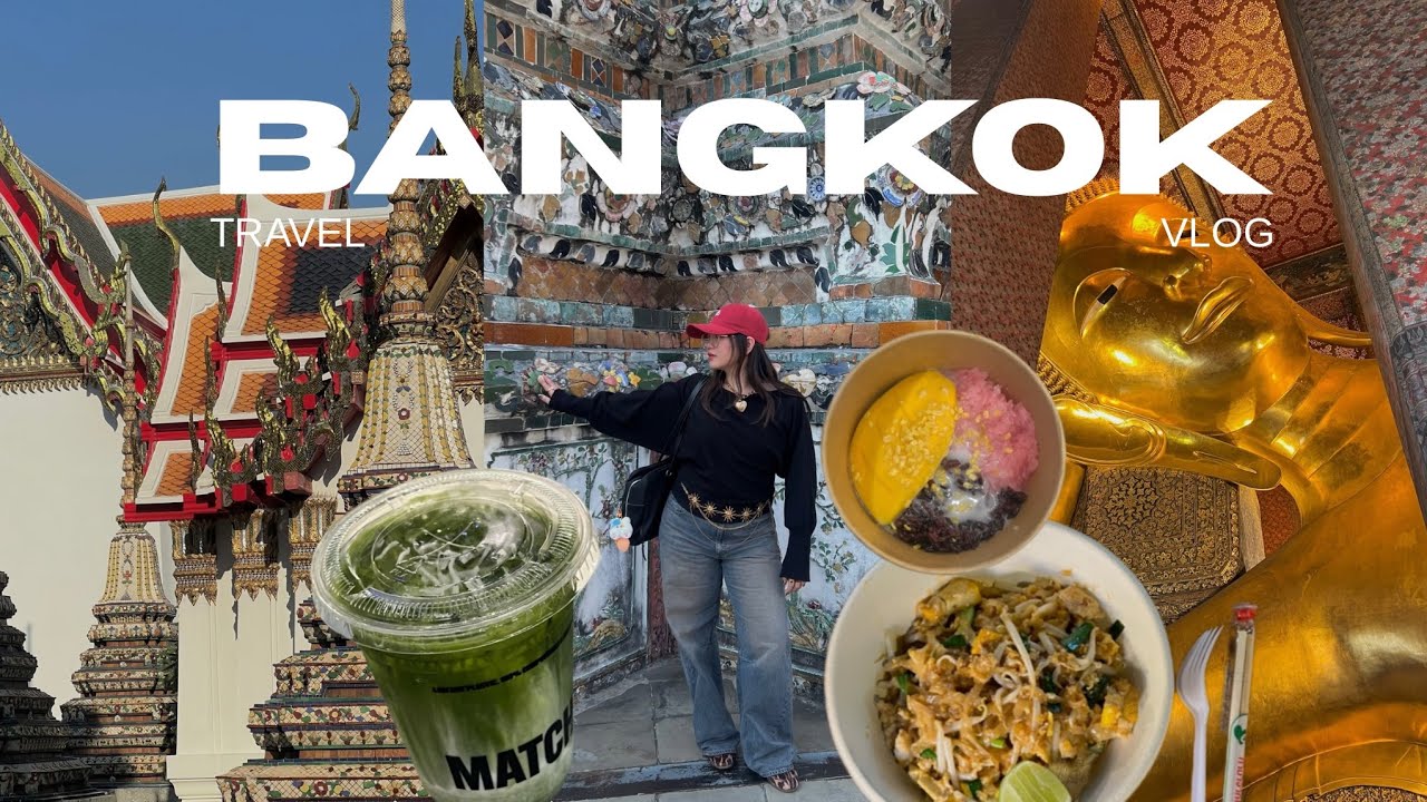 BANGKOK 2026 🇹🇭 Thailand travel vlog! lots of eating & sight-seeing | Sittie Saheda