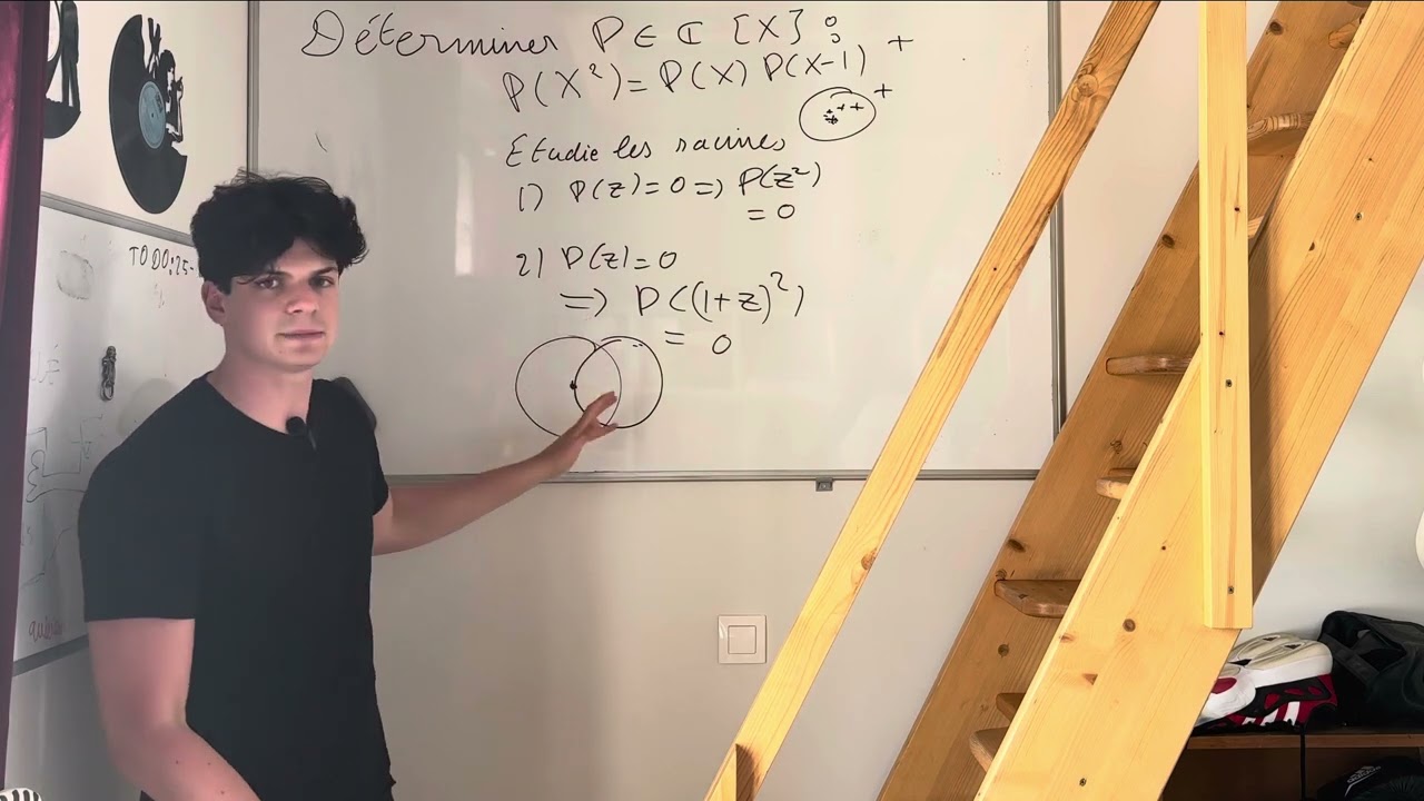 Résoudre P(X^2) = P(X)P(X-1)