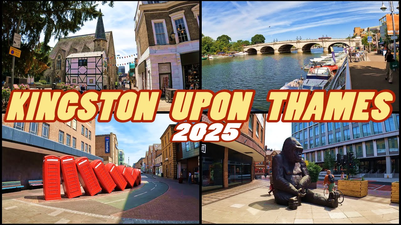 KINGSTON UPON THAMES 2025 - London - England [4k]