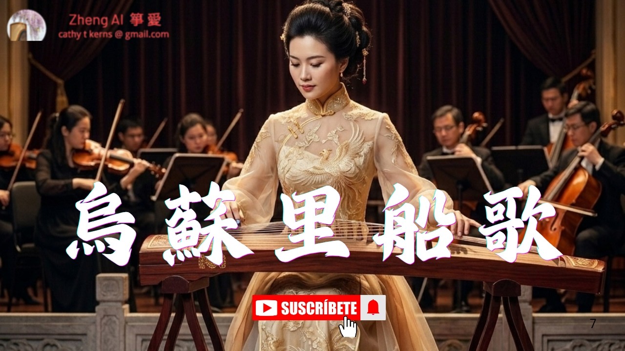 烏蘇里船歌 Chanty of Wusuli River | 古箏考級 7 | 1962 汪雲才, 郭頌曲 | 1982 向新梅改編 #古箏獨門秘笈 #richcat山羊居 #zhengai