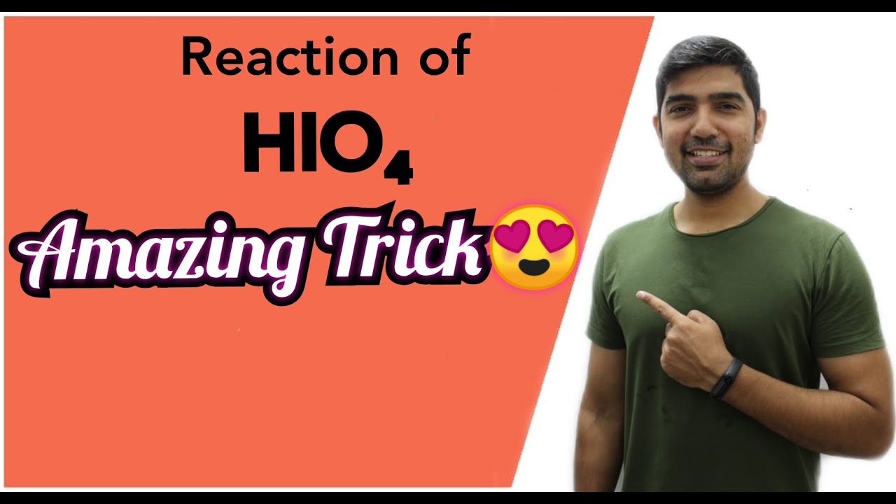 HIO4 Reaction Trick | Oxidation of vicinal diol | Alcohol | BY TUC | BY Nikhil Sharma