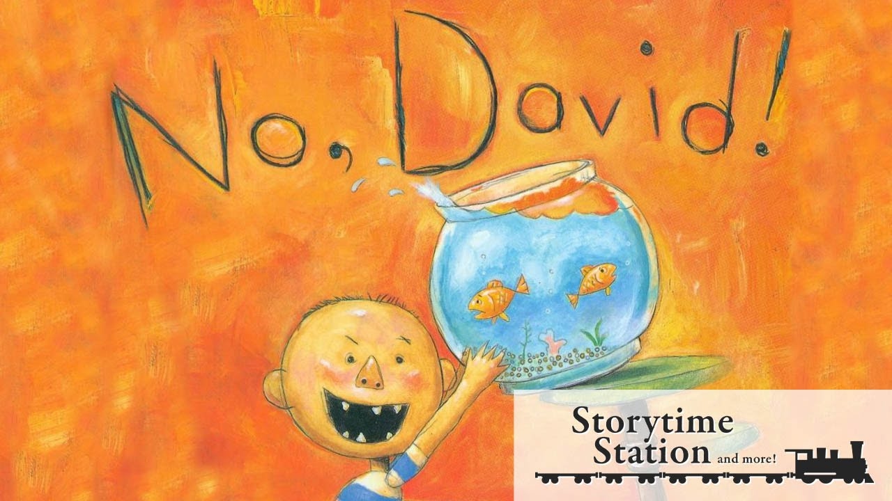 No David By David Shannon -  No David Books for kids read aloud!