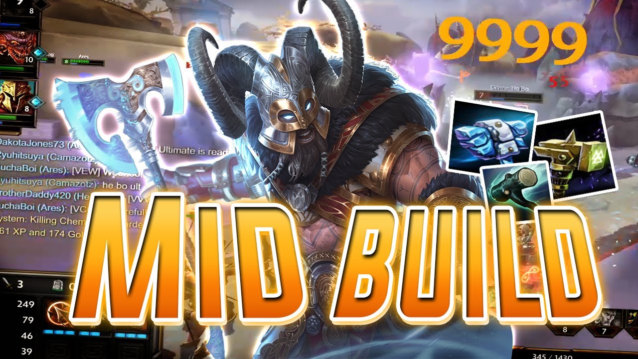 Smite: The Most BROKEN MID LANER IS A HUNTER...