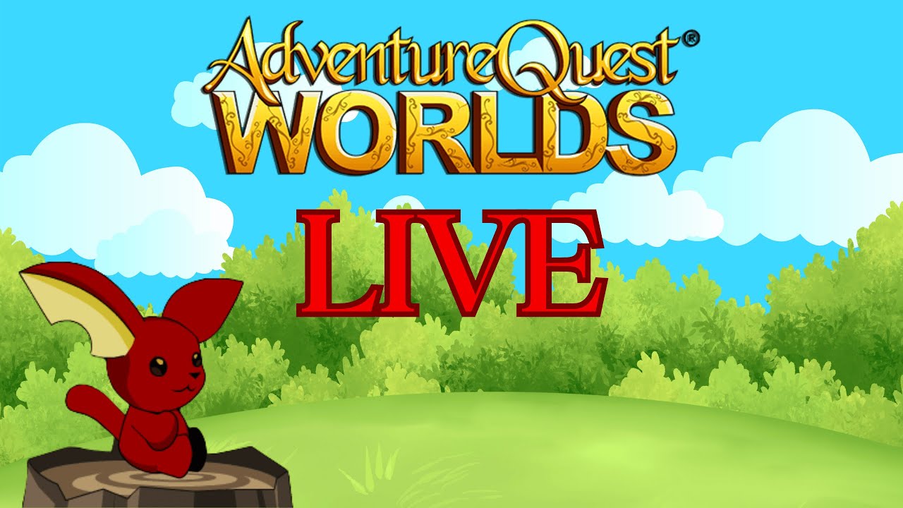 AdventureQuest Worlds LIVE: Happy Valentinie's Day! (Drinking Stream)
