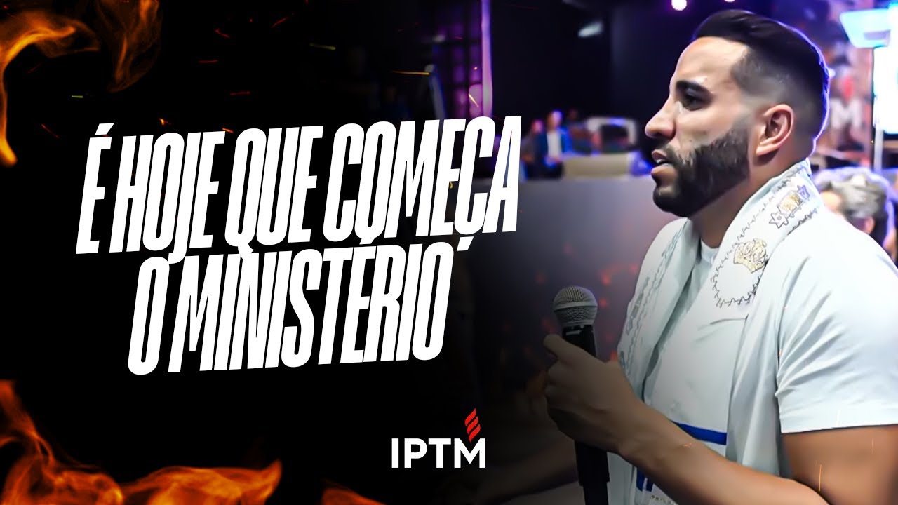 É HOJE QUE COMEÇA O MINISTÉRIO - Pr Leonardo Sale