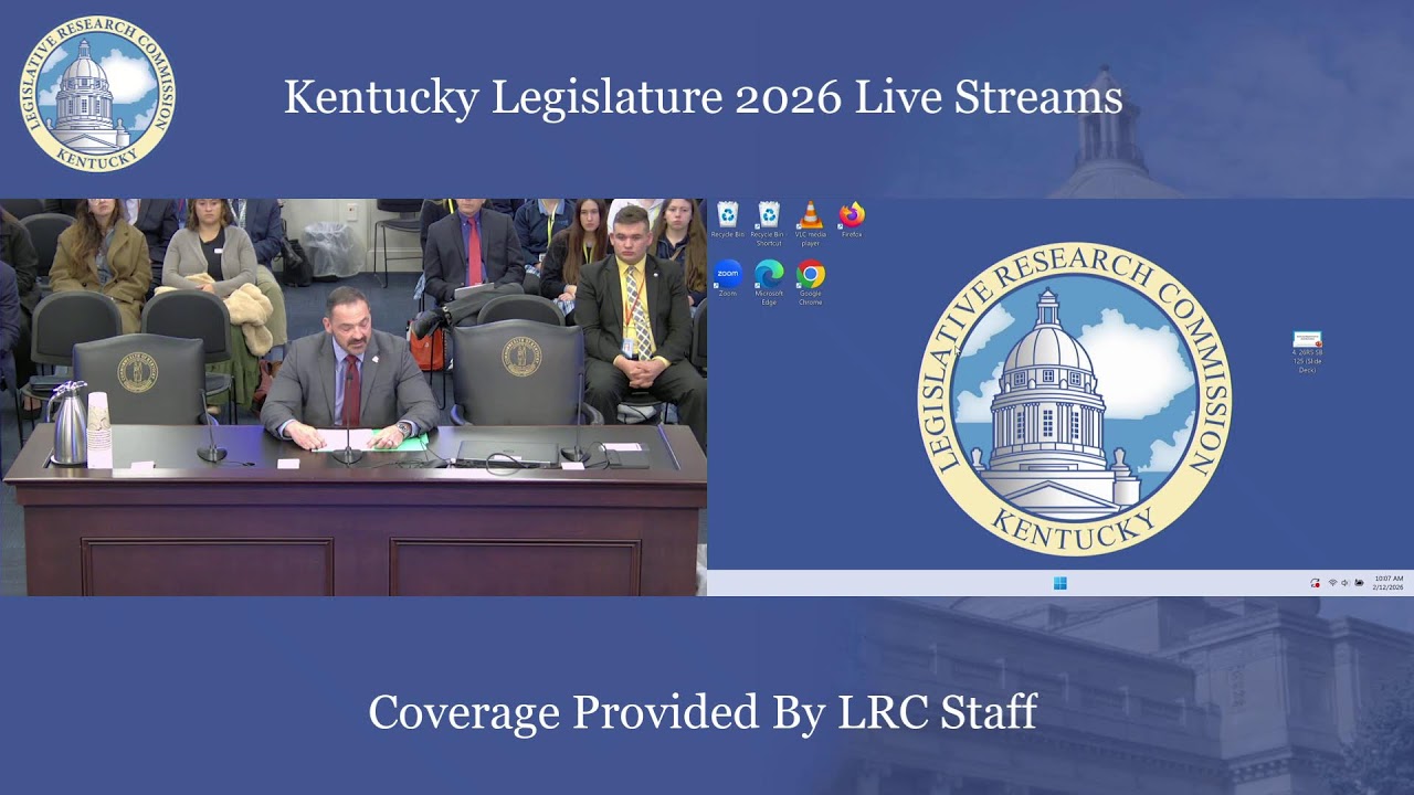 House Standing Committee on Elections, Constitutional Amend. and Intergovernmental Affairs.(2-12-26)