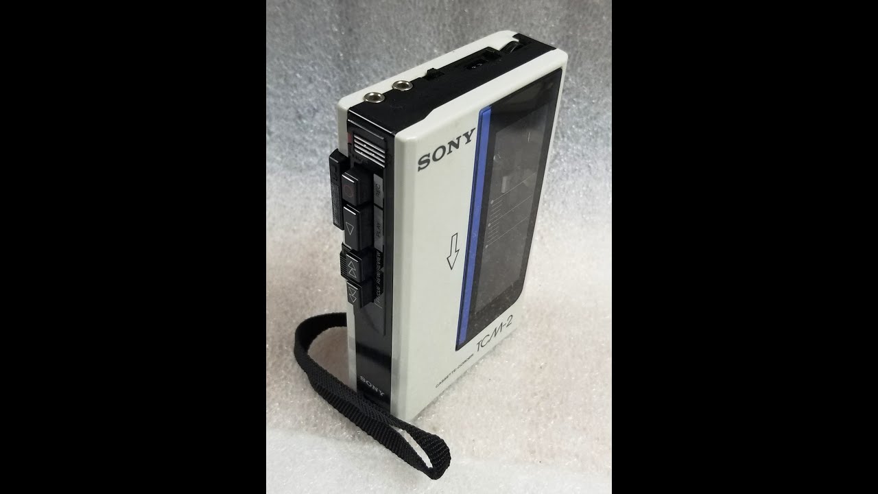 Sony TCM 2 Cassette RECORDER Japan WALKMAN