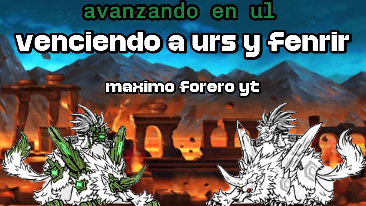 Urs y fenrir avanzando en uncany legends nueva unidad especial 
