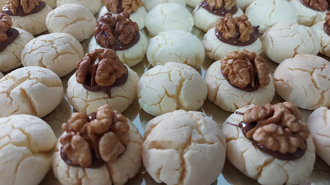 Ghriba sans gluten - غريبة بريستج بدون غلوتين هشة كدوب فالفم ومكوناتها قليلة ونتيجة يا سلام لسلياكين