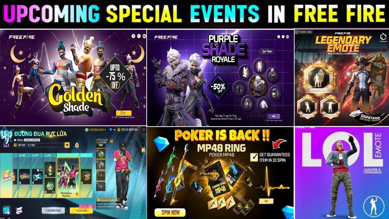 Golden Shade Bundle Return Date 🤯💥 | Purple Shade Bundle Return | Free Fire New Event | Ff New Event