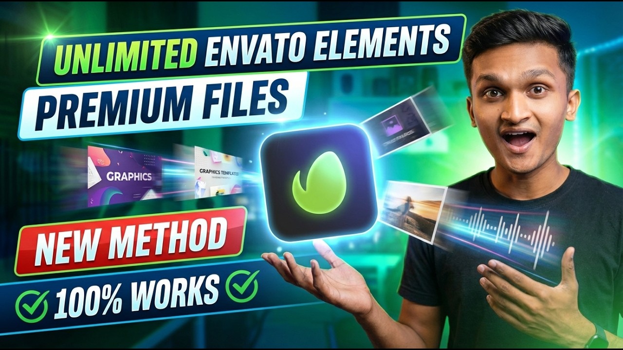 Get Envato Elements Unlimited Downloads for Just ₹200! 😱 (2026 Trick)