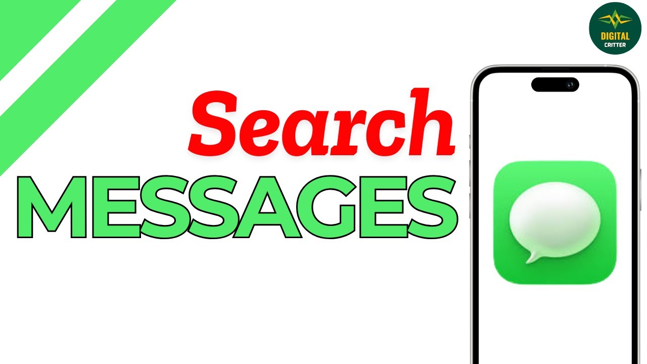 How to search for a specific message on iPhone ?