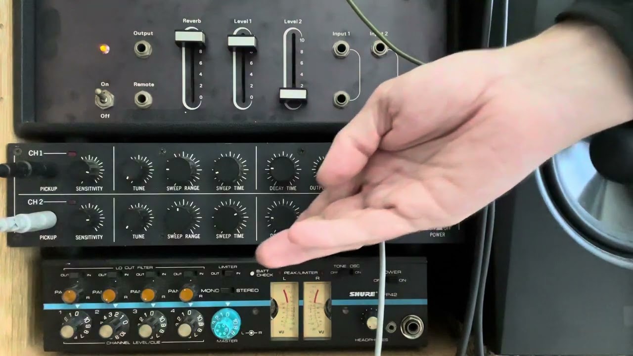 7/13/23 Multivox FR6M (mult): TAMA DS200 ch.1 (direct) / TC D-TWO to DS200 ch.2 (delay) + Shure FP42