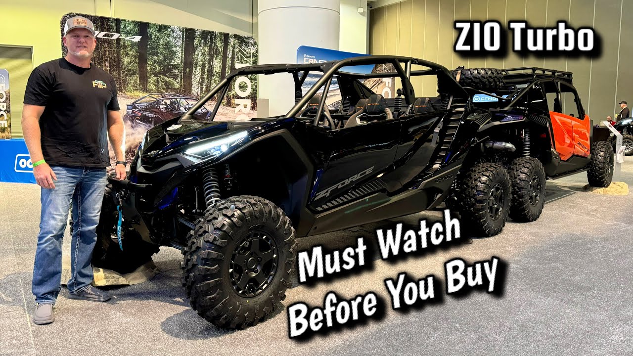 Подробный обзор новых Z10 и Z10-4 Turbo SXS от ведущего дизайнера CFMOTO
