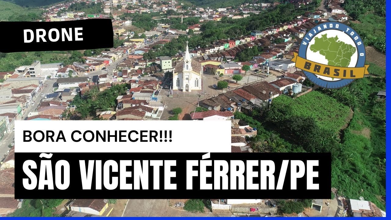 São Vicente Férrer/PE - Drone - Viajando Todo o Brasil