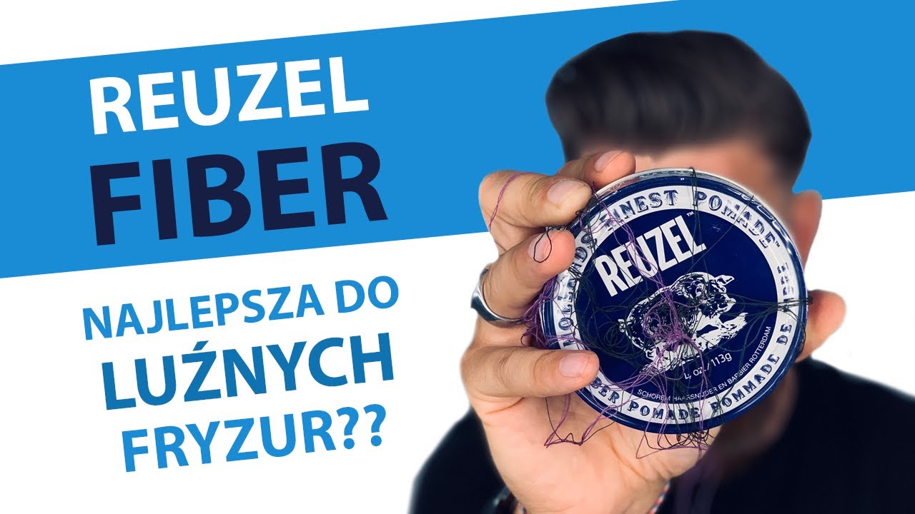 REUZEL FIBER czy ta pomada jest cokolwiek WARTA ? | Recenzja włóknistej pomady do włosów od Reuzel