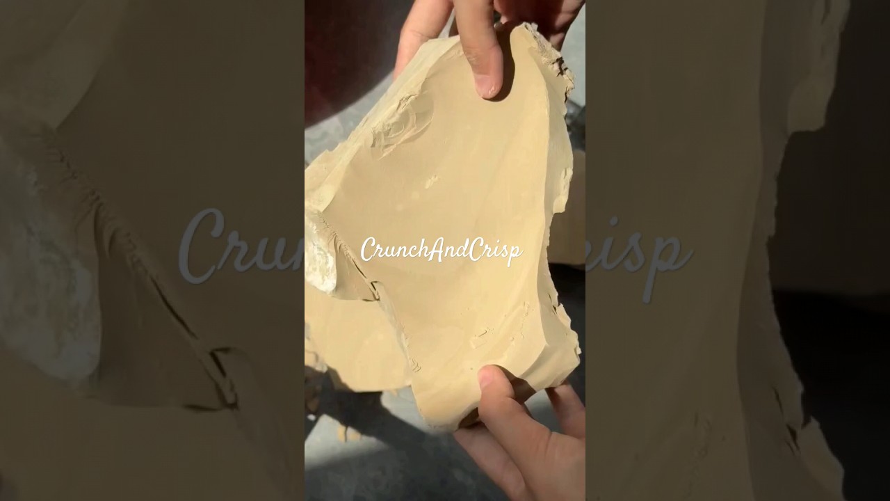 Clay Breaking ASMR 