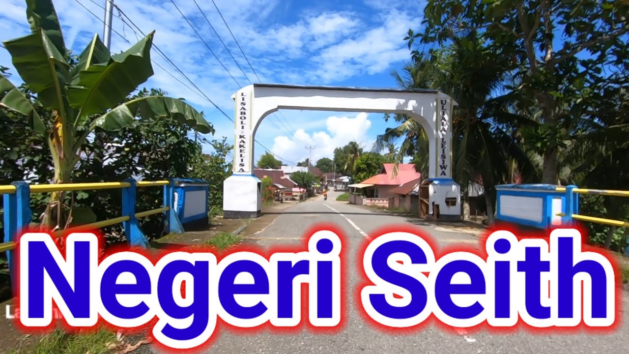 Ambon hari ini.Suasana di Negeri Seith kecamatan Leihitu Kabupaten Maluku Tengah Maluku.