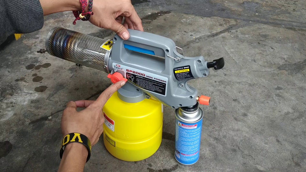 Cara Menggunakan Fogging SP 2000 Tasco Mini Fogger