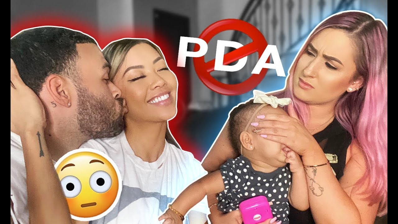Being PDA In Front Of Our Friend To See Her Reaction!