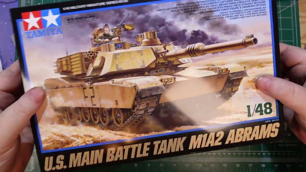 How to Build a Model: M1A2 Abrams 1/48 - Part 1