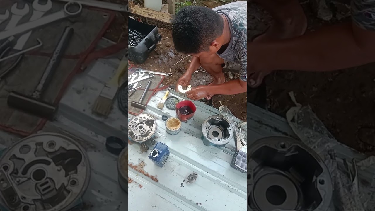 PC50MR-2 KOMATSU backhoe low power hydraulic system how to solve. part 2