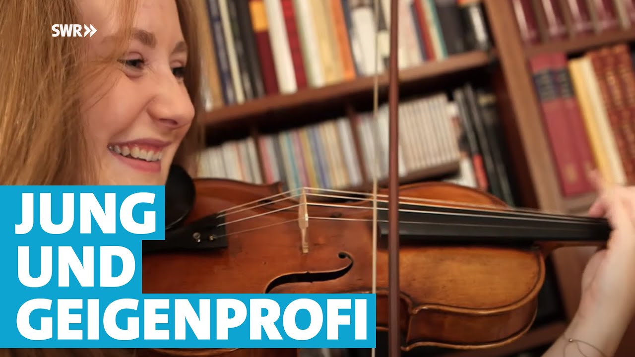 Emma Mühlnickel aus Mainz - 16-jähriges Ausnahmetalent auf der Violine | SWR | Landesschau RP